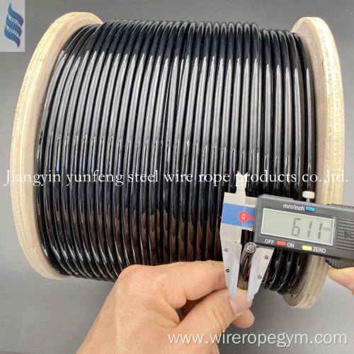 COMMERCIAL GYM CABLE TPU 5.8MM